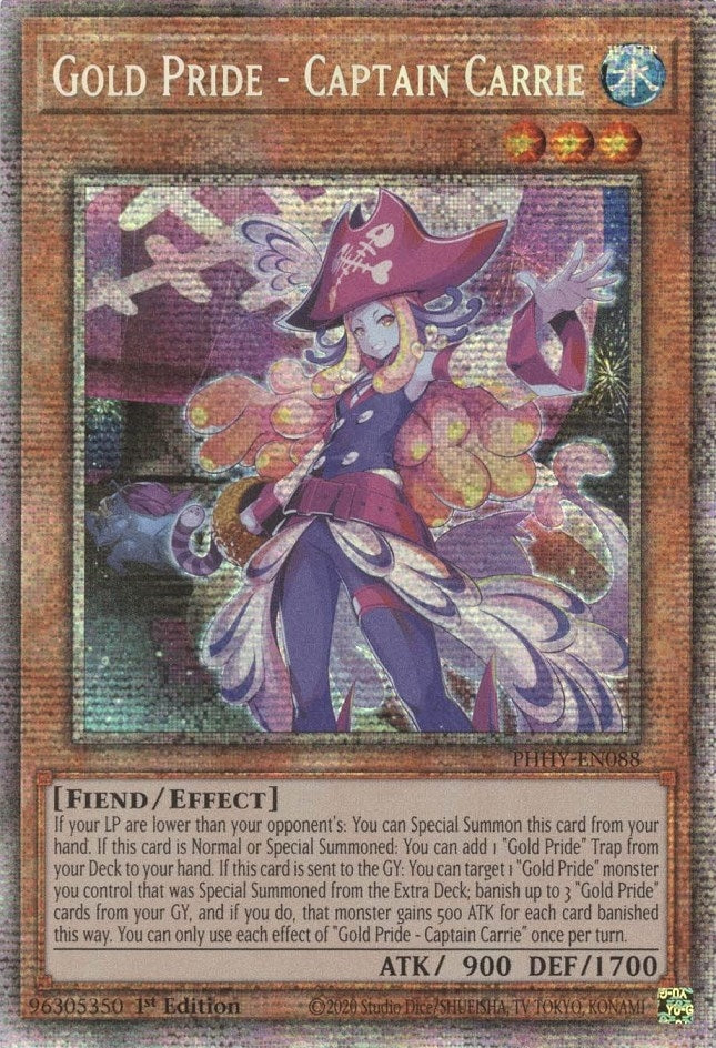 Gold Pride - Captain Carrie (Starlight Rare) (PHHY-EN088) (PHHY) (Español)