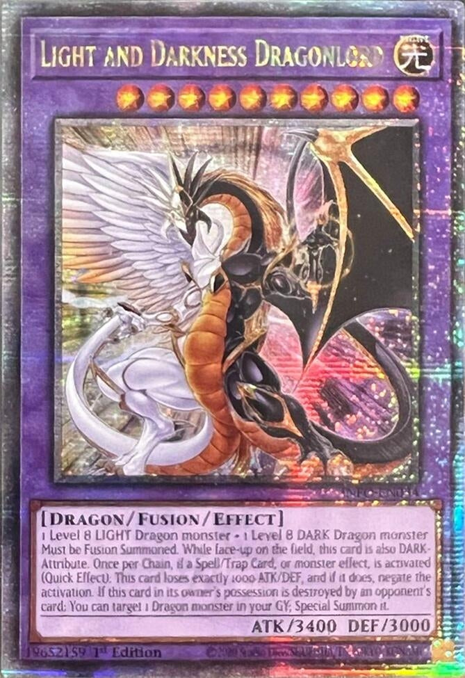 Light and Darkness Dragonlord (Quarter Century Secret Rare) (INFO-EN034) (INFO)