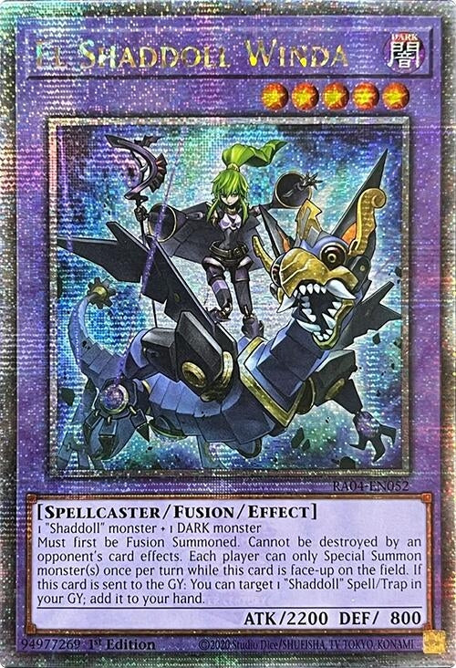 El Shaddoll Winda (Quarter Century Secret Rare) (RA04-EN052)