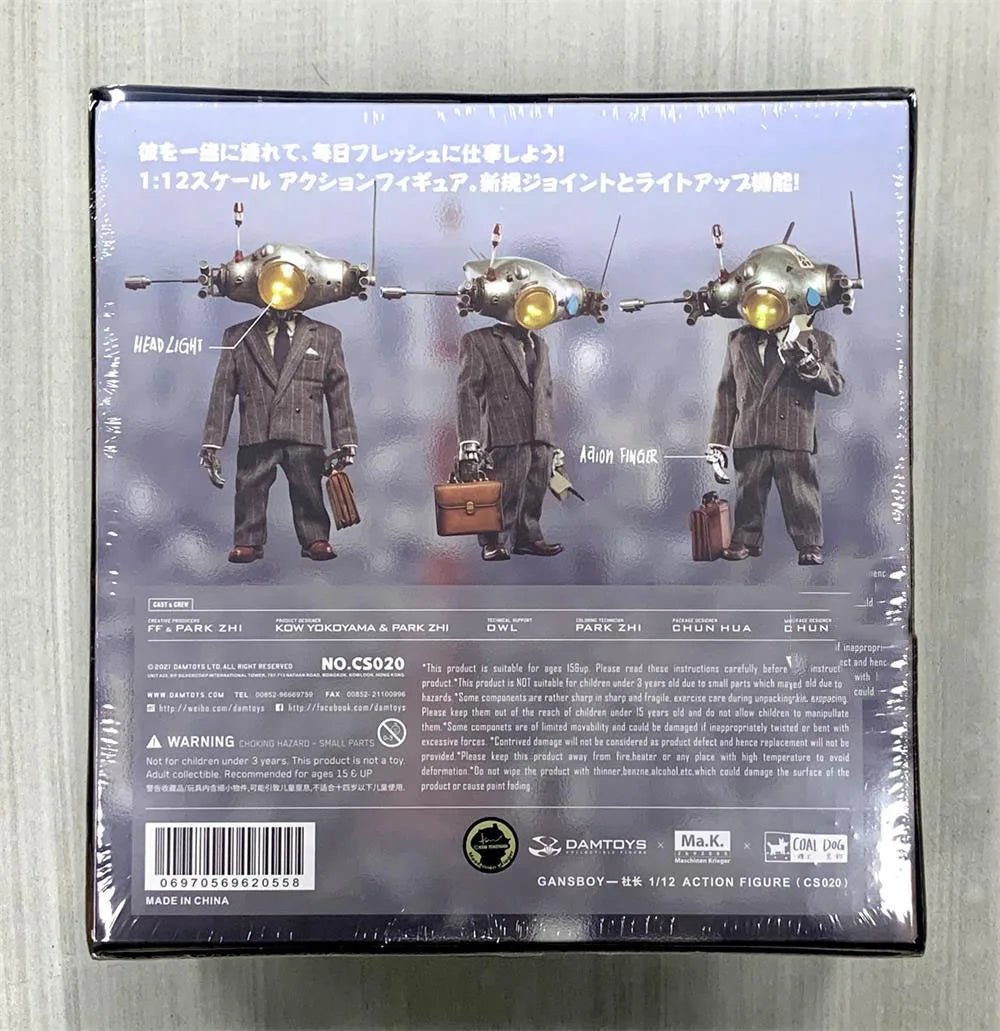 1/12 DAMTOYS DAM X COALDOG CS020 GansBoy Dress Suit Officer - ZonaTCG