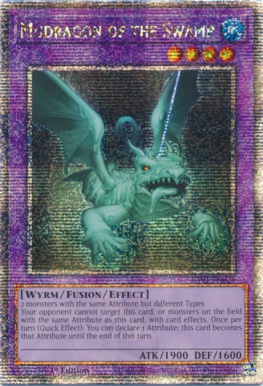 Mudragon of the Swamp (Quarter Century Secret Rare) (RA01-EN028) (RA01)