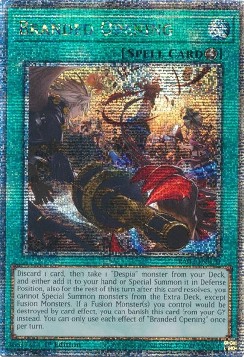 Branded Opening (Quarter Century Secret Rare) (RA03-EN070)