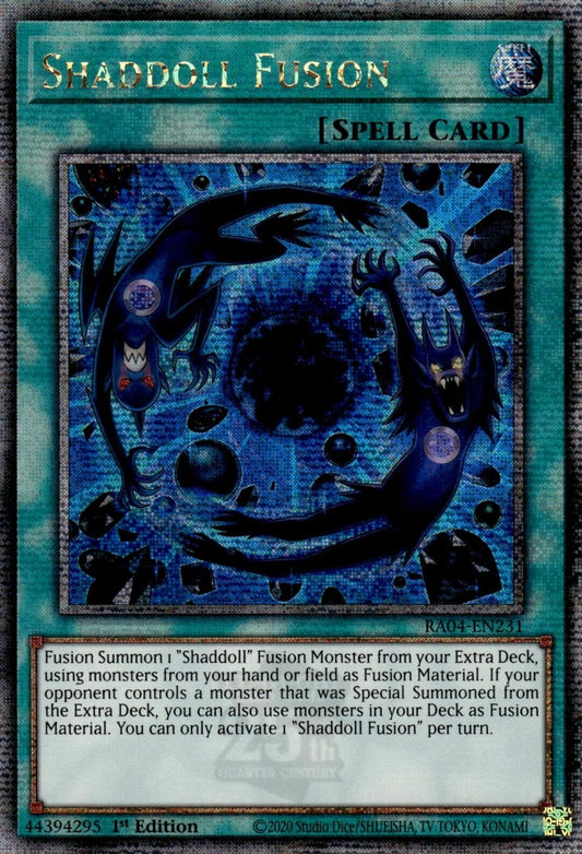 Shaddoll Fusion (Quarter Century Secret Rare) (RA04-EN231)