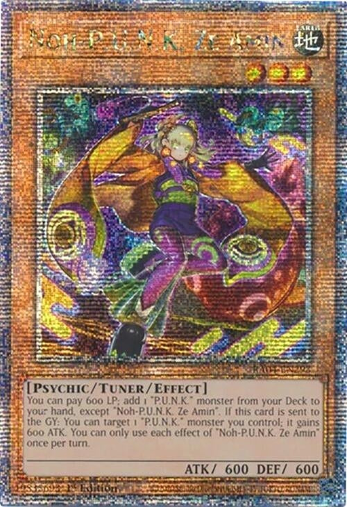 Noh-P.U.N.K. Ze Amin (Quarter Century Secret Rare) (RA04-EN293)
