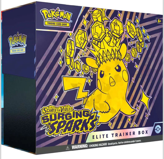 PREVENTA Scarlet & Violet: Surging Sparks Elite Trainer Box