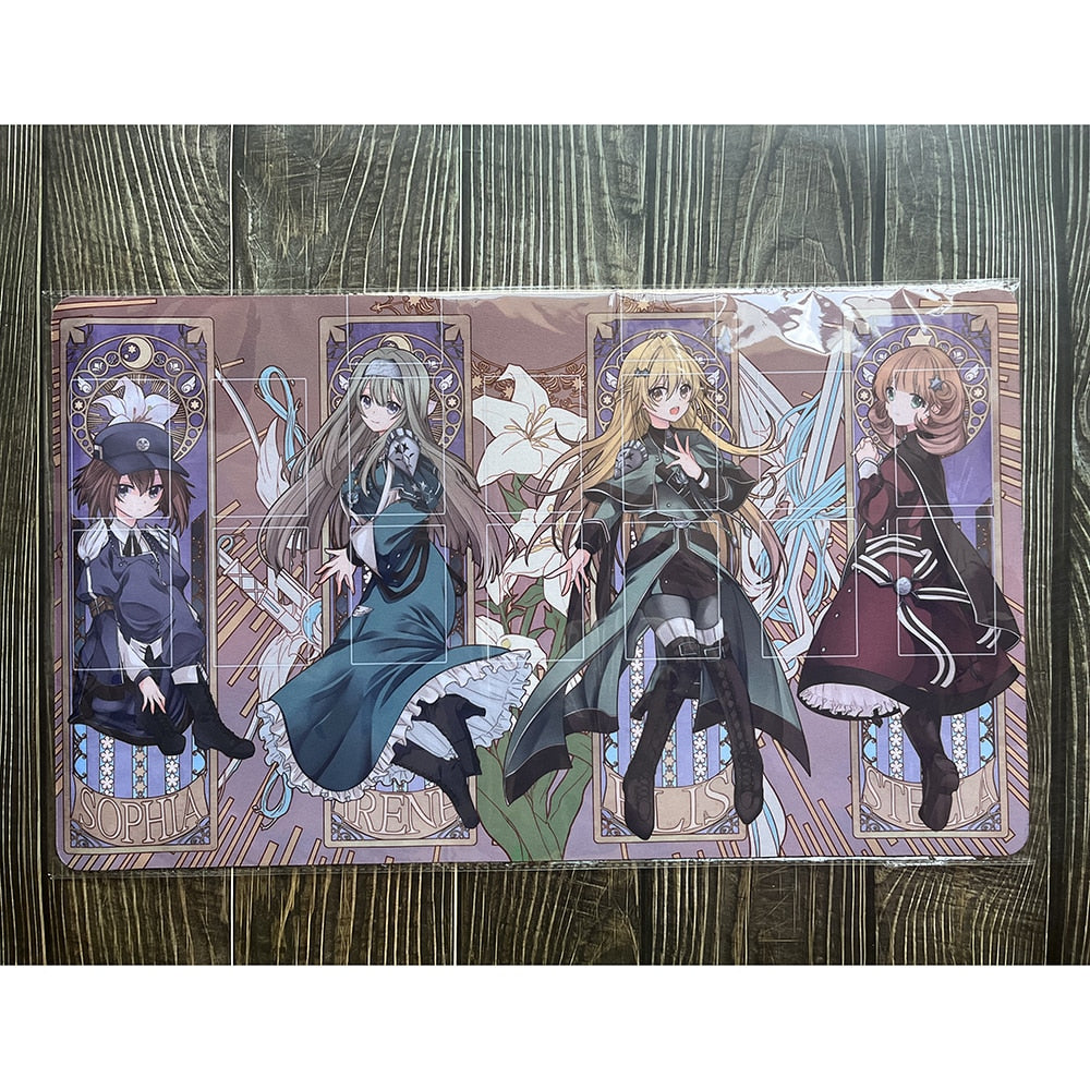 Yu-Gi-Oh Exorsisters Playmat