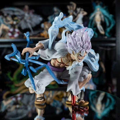 One Piece Anime Lightning Luffy Gear Figure