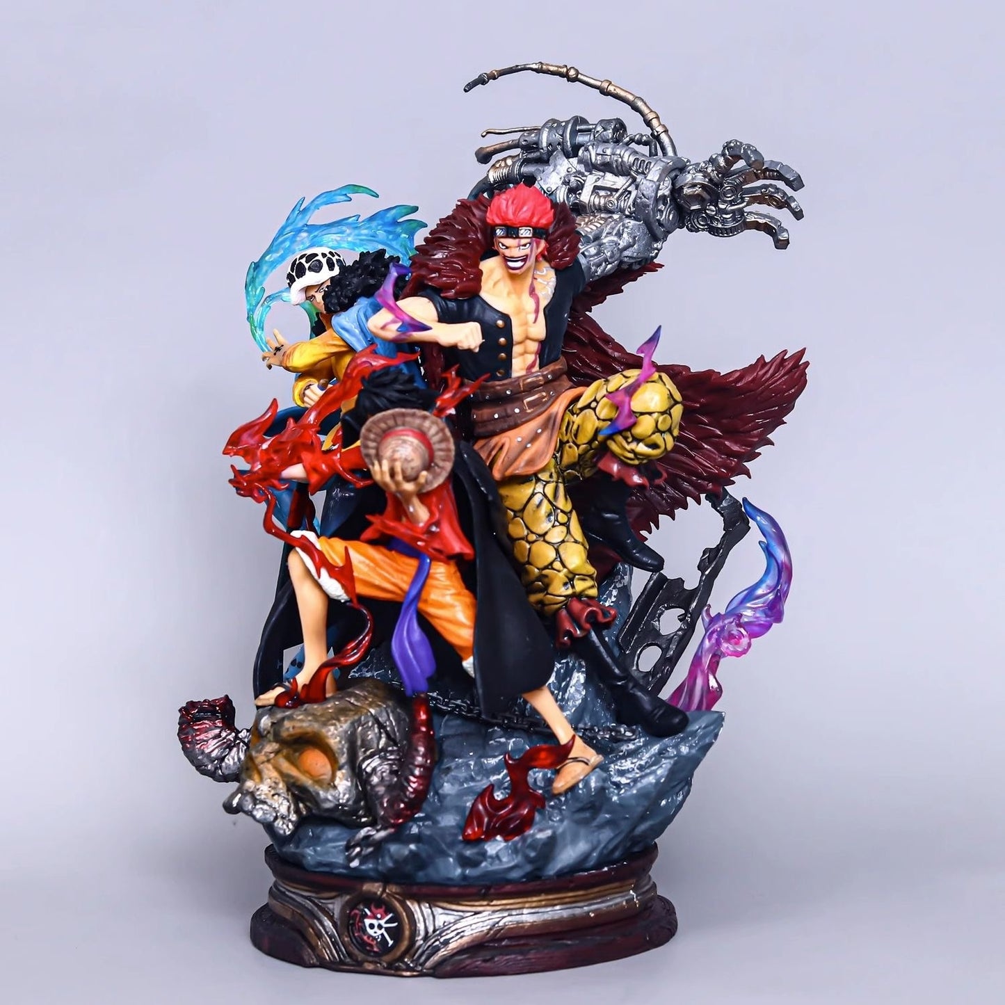 One Piece Anime Figure Luffy Eustass Kid Trafalgar D Water Law Figure