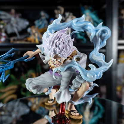 One Piece Anime Lightning Luffy Gear Figure