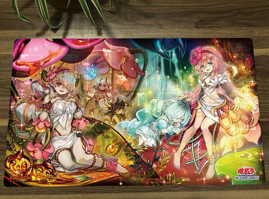 Yu-Gi-Oh Traptrix Girls Playmat