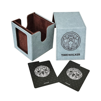 Storage Case Box 105+Double Sleeved cards TCG OCG Cards Case for Magic/PKM/YGO/Gathering PU Leather