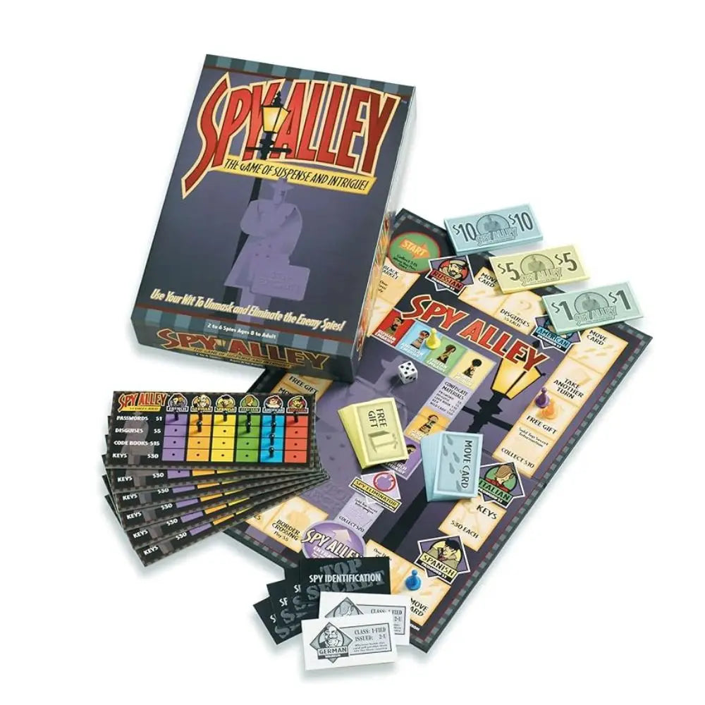 Spy Alley (Award Winning Family Strategy Board Game)