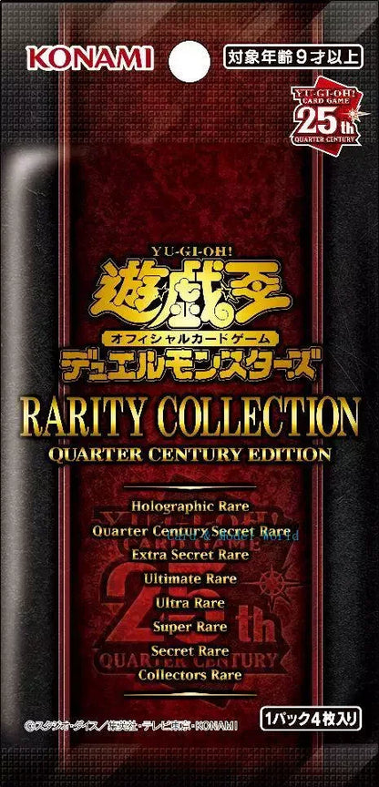 Rarity Collection Quarter Century Edition Booster BOX Japones o Inglés.